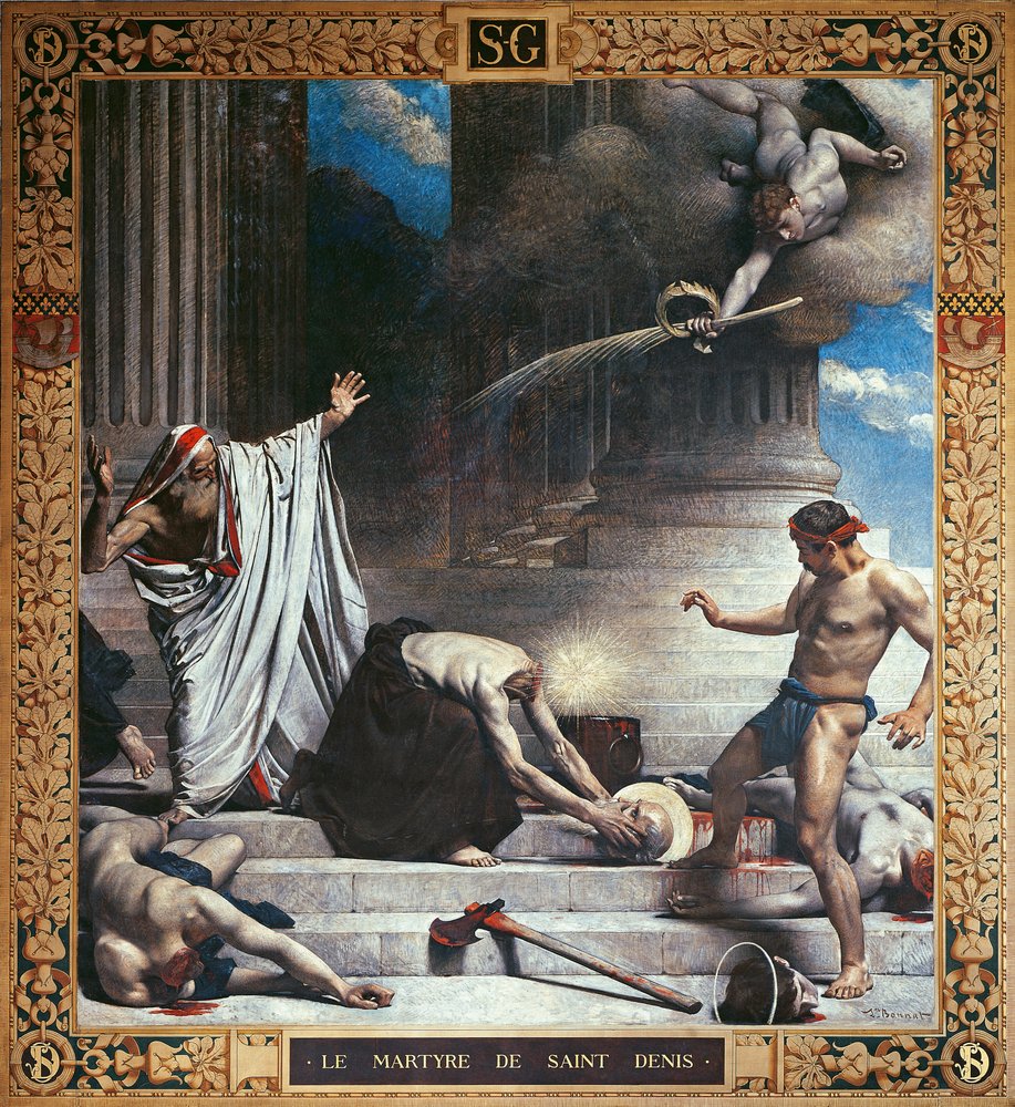 The Martyrdom of St. Denis by Leon Joseph Florentin Bonnat