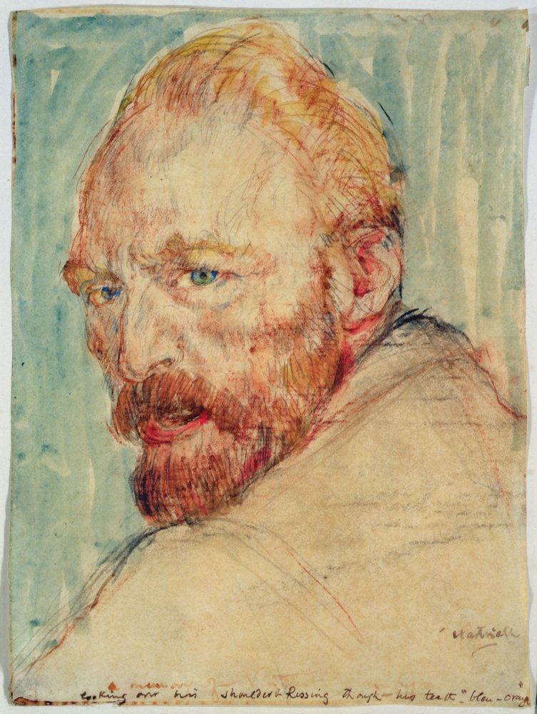 Portrait of Van Gogh by Lily Blatherwick