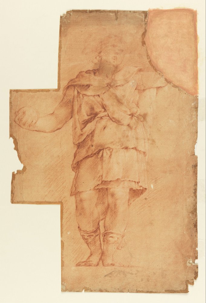 Study of Standing Figure by Luca Giordano