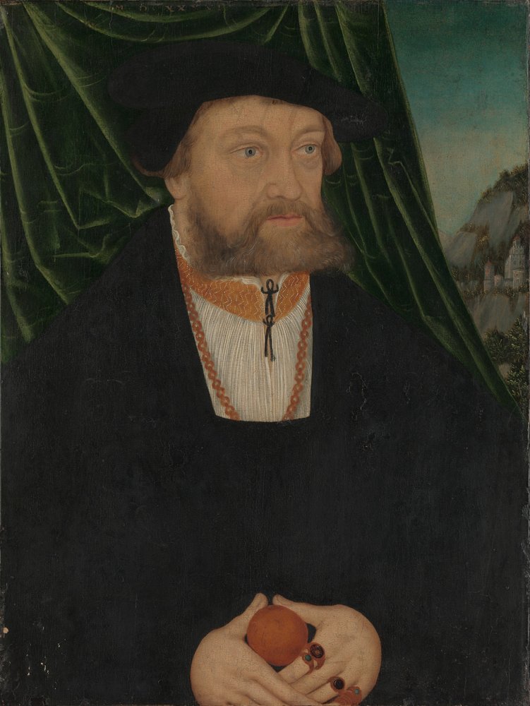 Portrait of a Man, 1538 by Lucas Cranach the Elder
