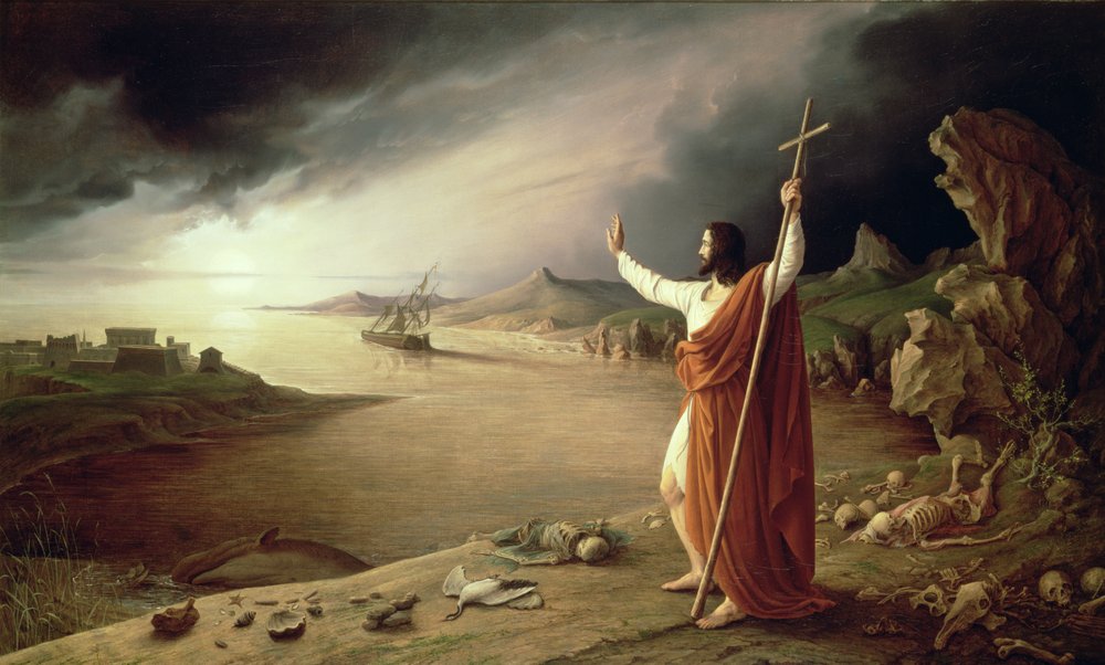 Apocalypse, 1831 by Ludwig Ferdinand Schnorr von Carolsfeld