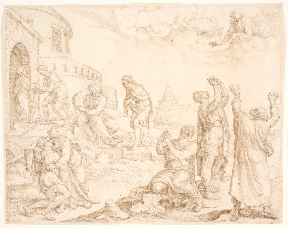 Et dimitte nobis (and forgive us) by Maarten van Heemskerck
