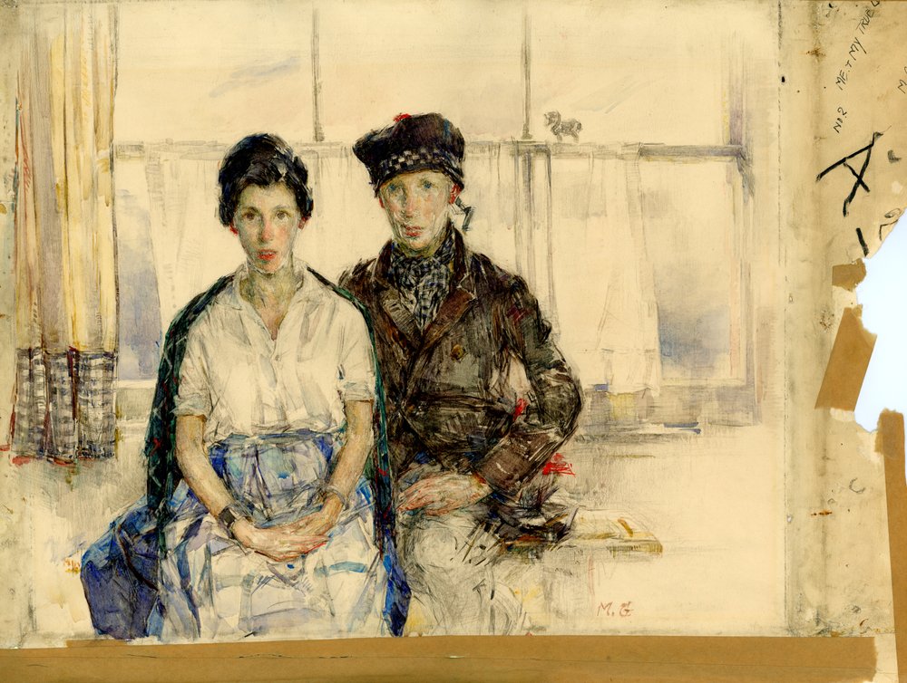 Me and My True Love, c.1930 by Madeline Emily Green