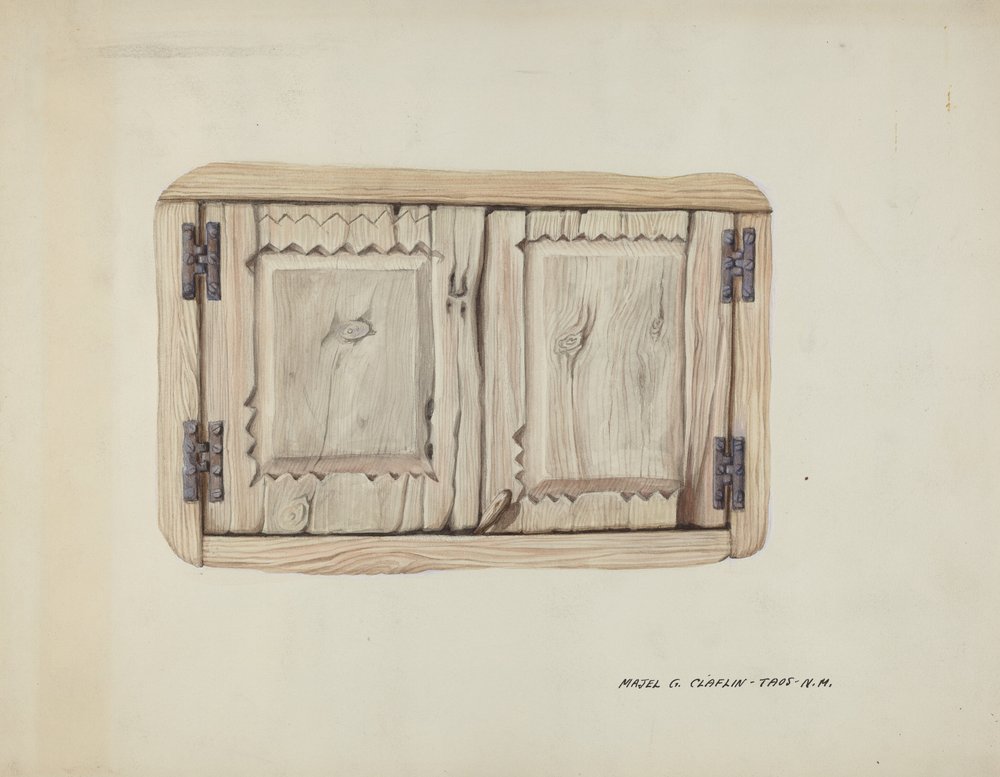 Two Wall Doors by Majel G. Claflin