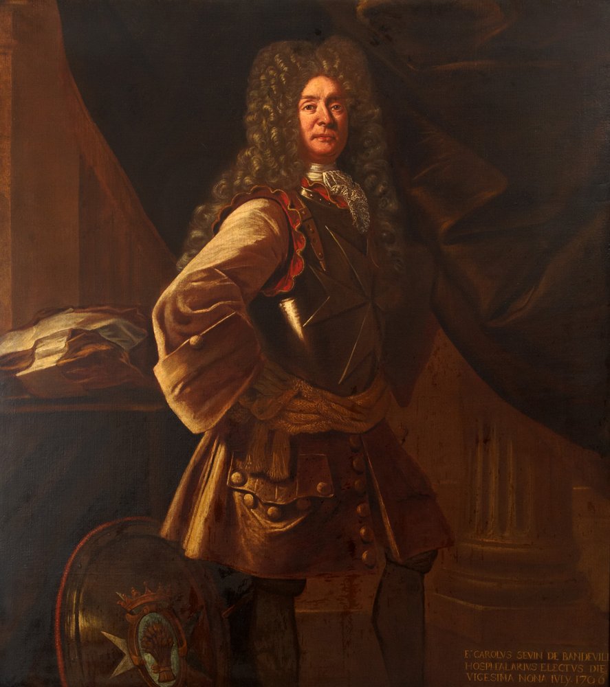 Carolus Sevin de Bandeville, 1706 by Maltese School