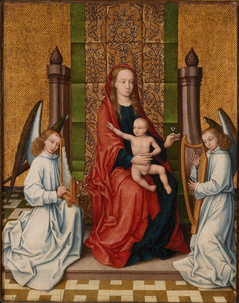 The Virgin and Child Enthroned, Between 1550 and 1560 by Marcellus Coffermans