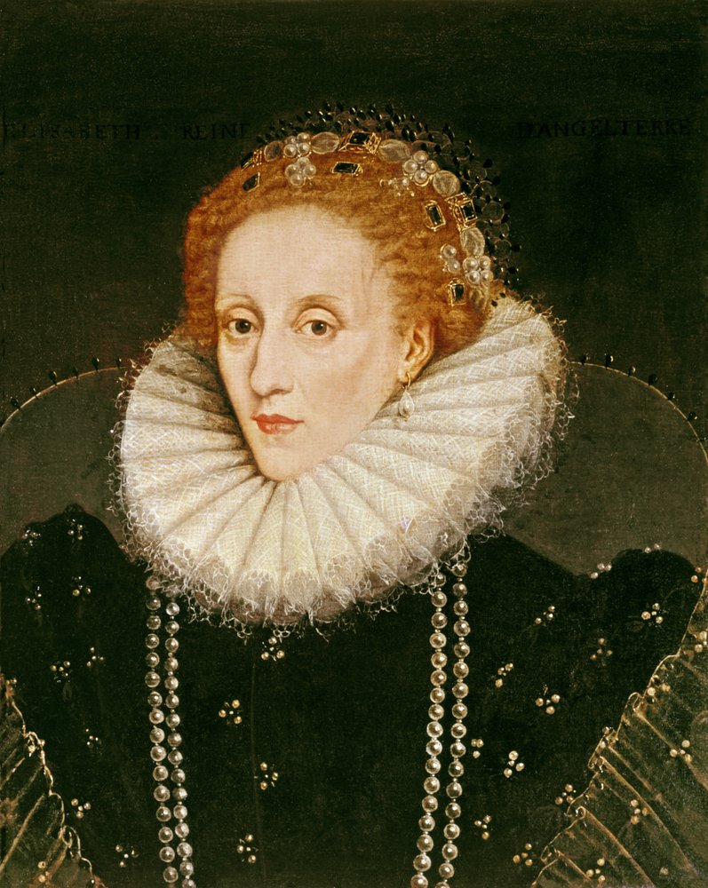 Portrait of Queen Elizabeth I (1533-1603) by Marcus Garret Gheeraerts the Younger