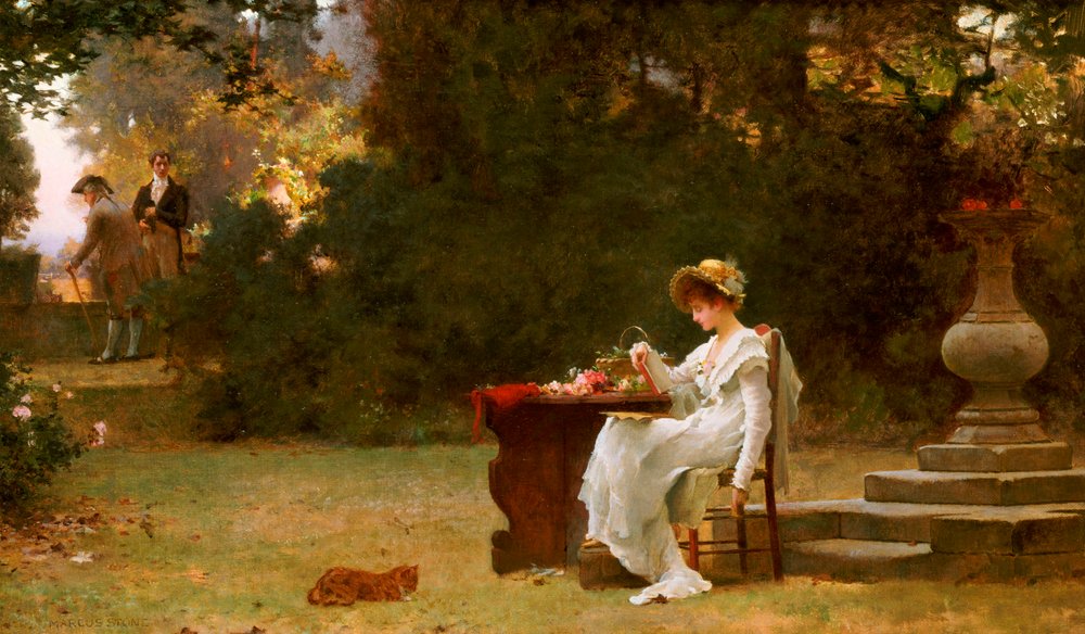 Love at First Sight by Marcus Stone: Buy fine art print