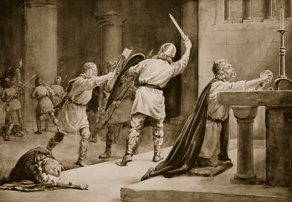 The Murder of Knut the Saint in 1086 by Margaret Dovaston