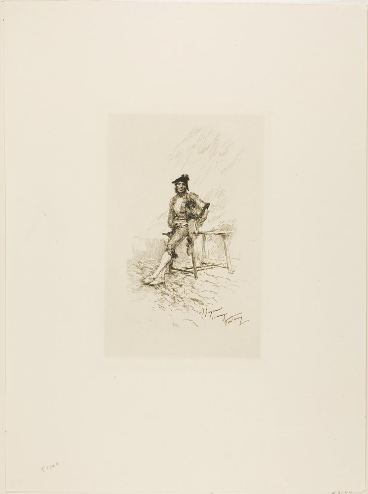 Costume of the Time of Goya by Mariano Fortuny y Marsal