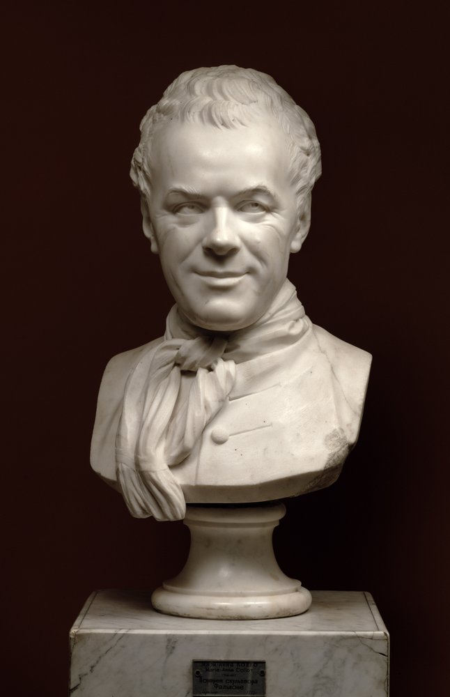 Portrait Bust Etienne Maurice Falconet, 1773 by Marie-Anne Collot