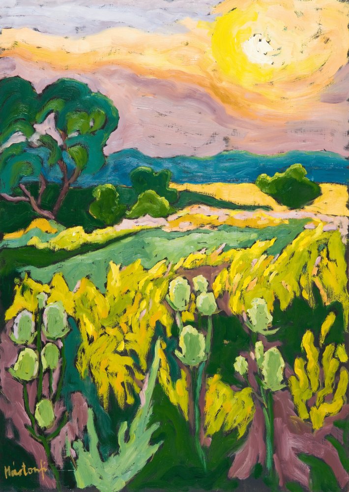 Skyfire, 2007 by Marta Martonfi-Benke