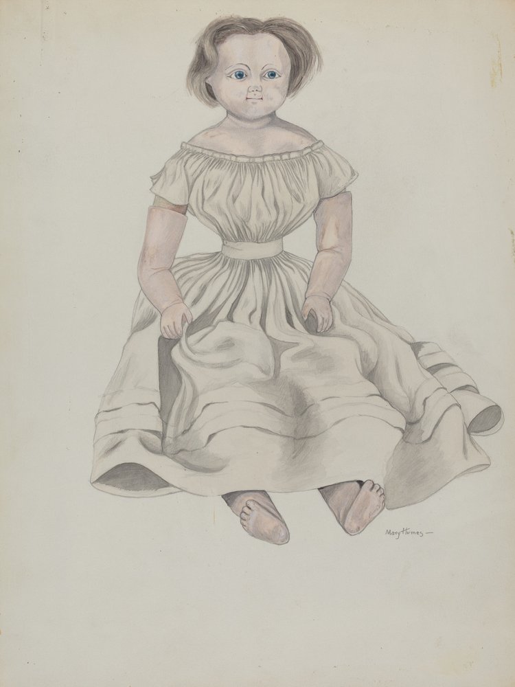 Wax Doll by Mary E Humes