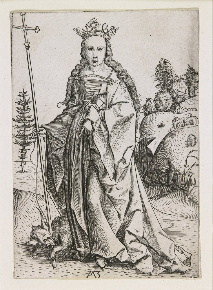 St. Margaret by Master MZ