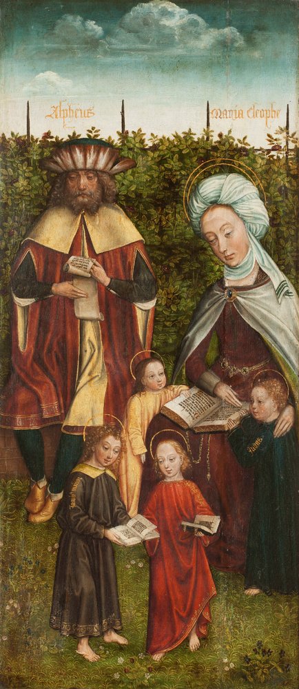 The Family of Saint Anne Triptych, right panel by Master of the Family of Saint