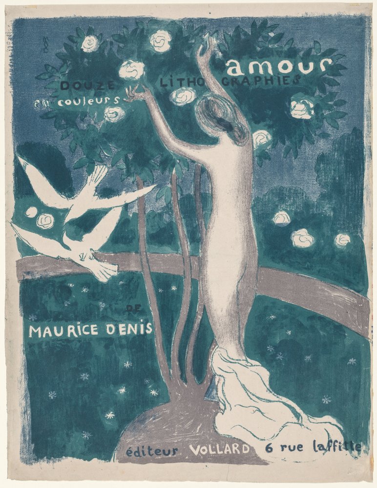 Love: Cover, 1895 published 1911 by Maurice Denis