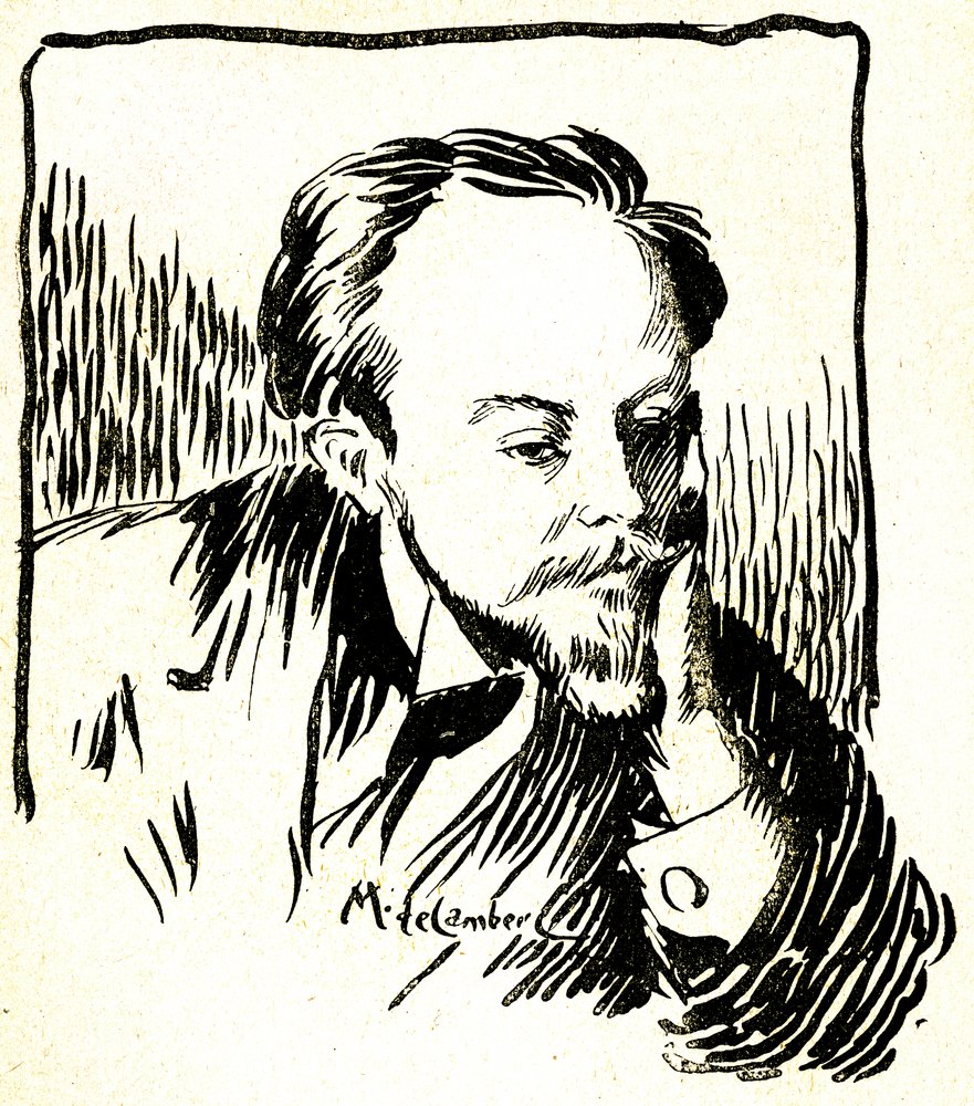 Gustave Le Rouge, c.1899 by Maurice Walter Edmond de Lambert