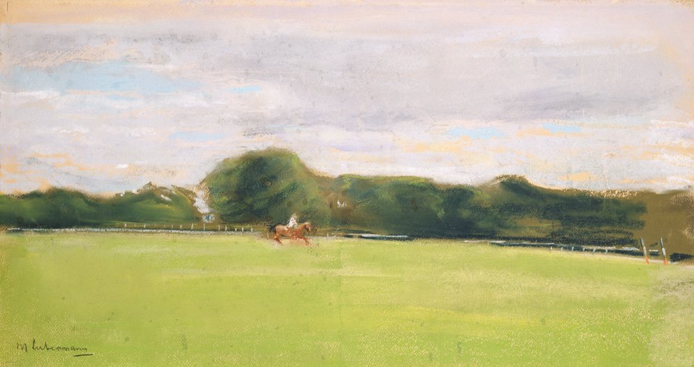 The Polo Field in Jenischs Park, 1902 by Max Liebermann