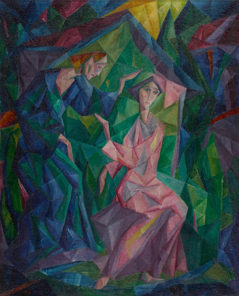 Annunciation to Mary by Maximilian Reinitz: Fine art print