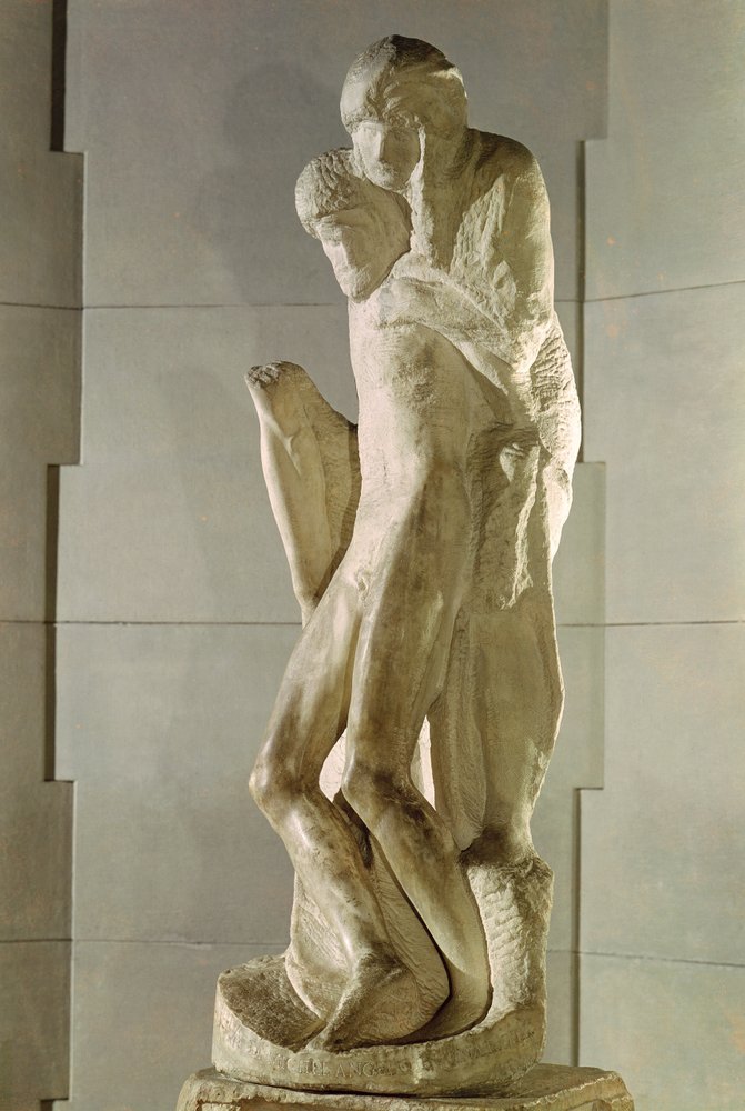 Rondanini Pietà, 1564 by Michelangelo Buonarroti