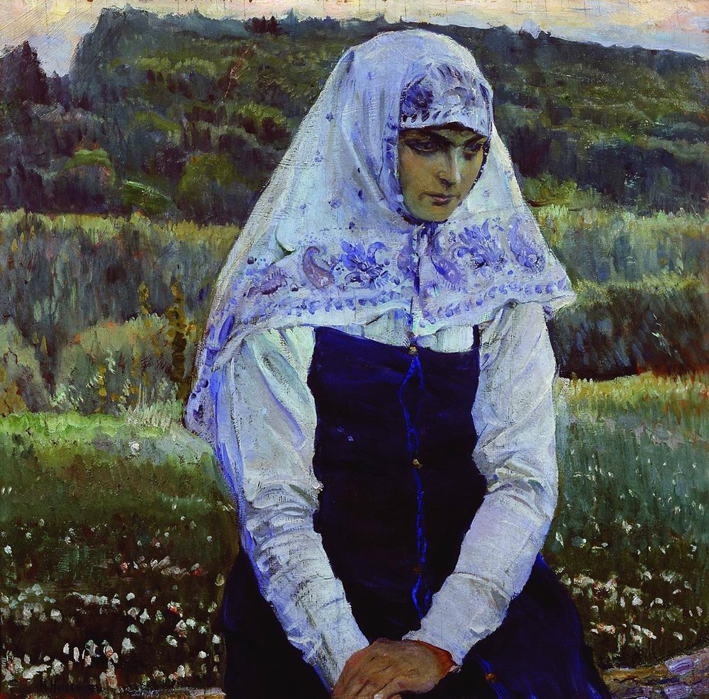 The Bride of Christ by Mikhail Vasilievich Nesterov
