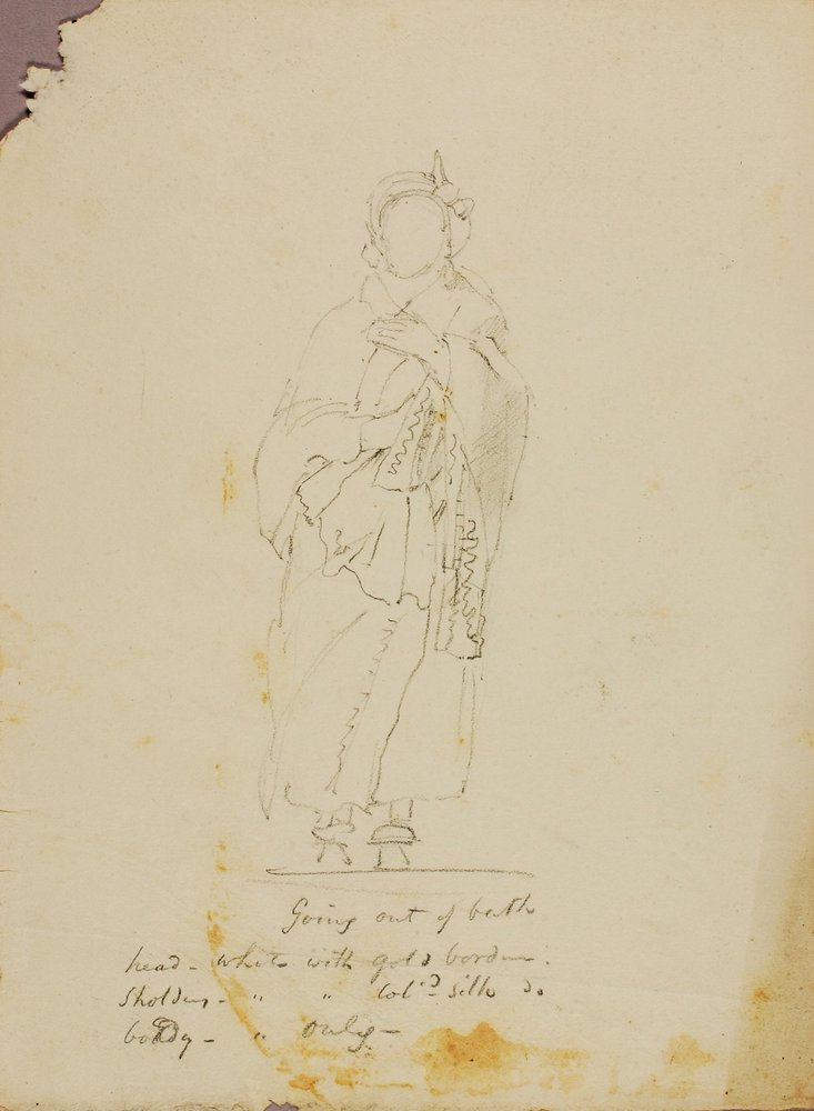 Figure Study (Exiting Bath) by Miner Kilbourne Kellogg