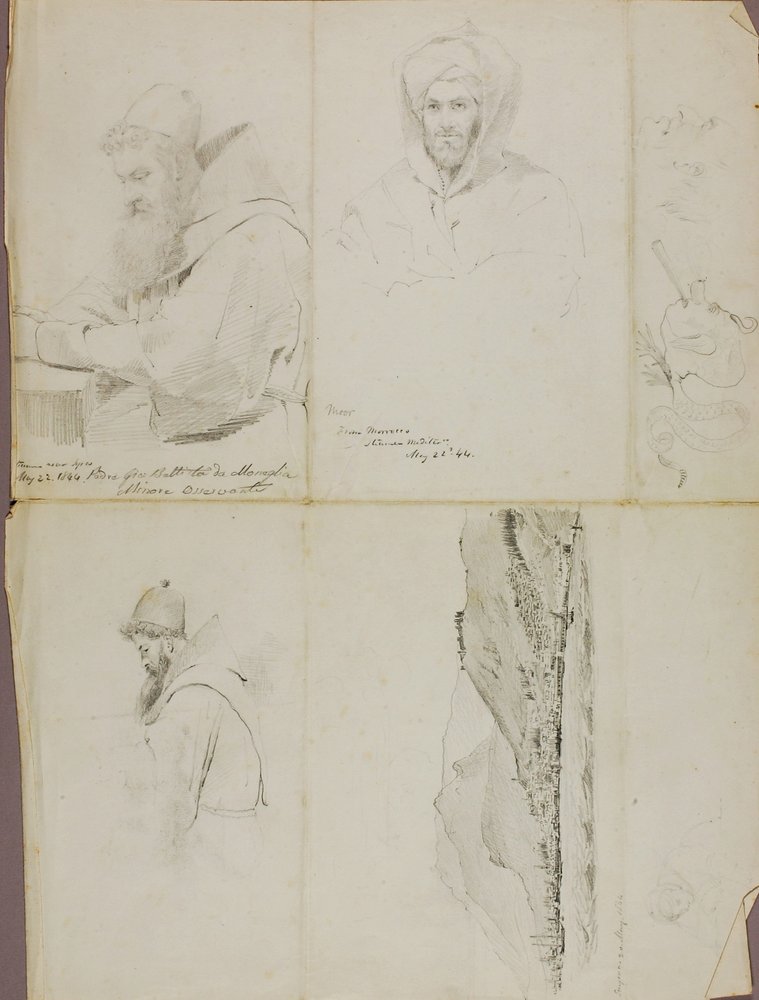 Studies: Landscape and Portrait by Miner Kilbourne Kellogg