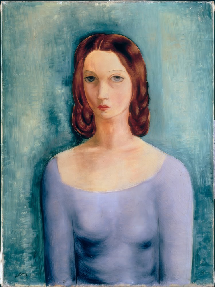 Young Woman by Moise Kisling