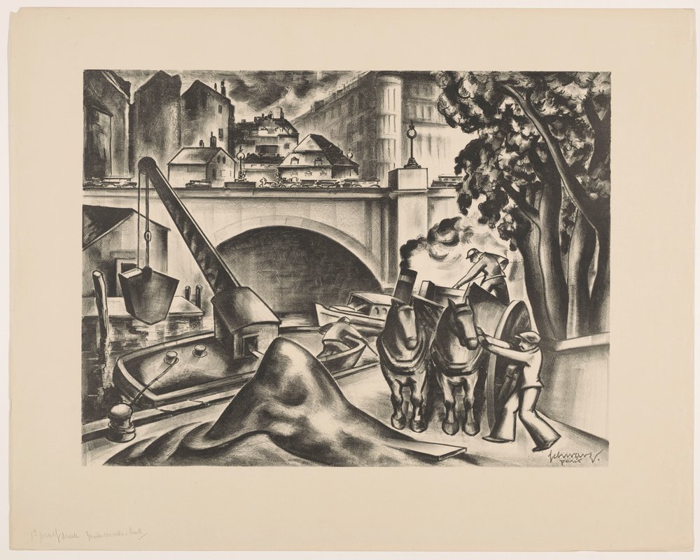 Seine Quay in Paris, Five Different Proofs by Mommie Schwarz