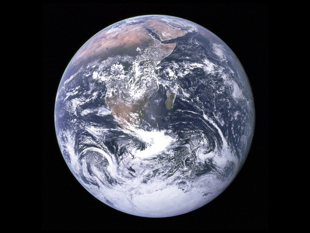 The Blue Marble - Earth from space, December 7, 1972 by NASA Images
