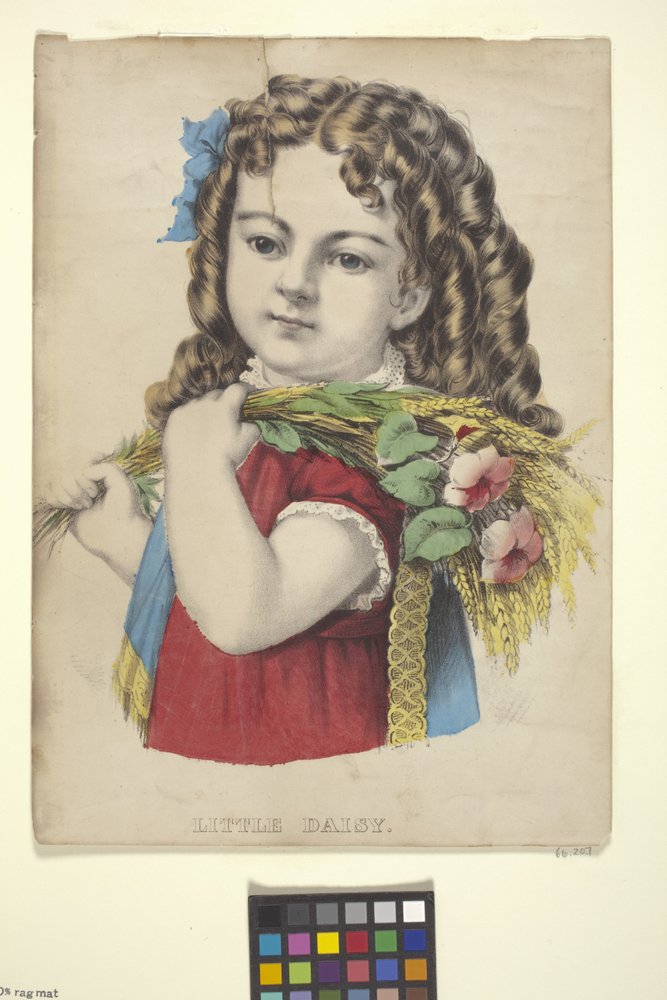 Little Daisy by N. and Ives J.M. (1824-95) Currier