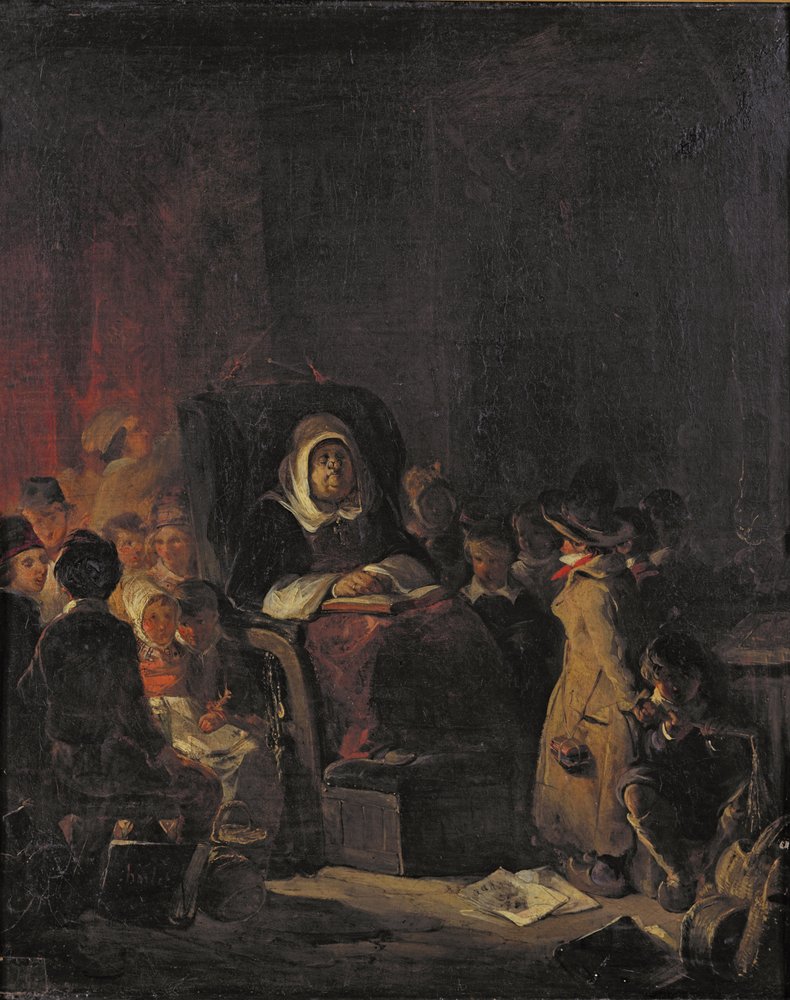 The Schoolmistress by Nicolas Toussaint Charlet