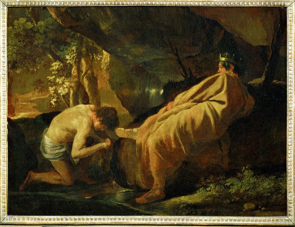 Midas at the Source of the River Pactole by Nicolas Poussin