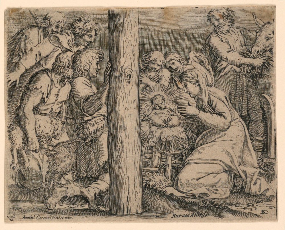 The Adoration of the Shepherds by Nicolaus van Aelst