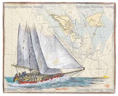Recently off Heligoland by Ole West