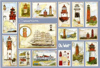 Baltic Coast Decorative Sheet by Ole West