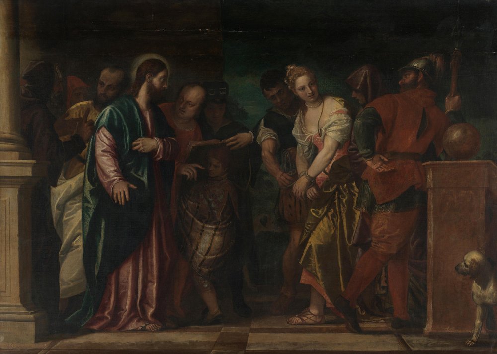 Christ and the Adulteress by Paolo Veronese