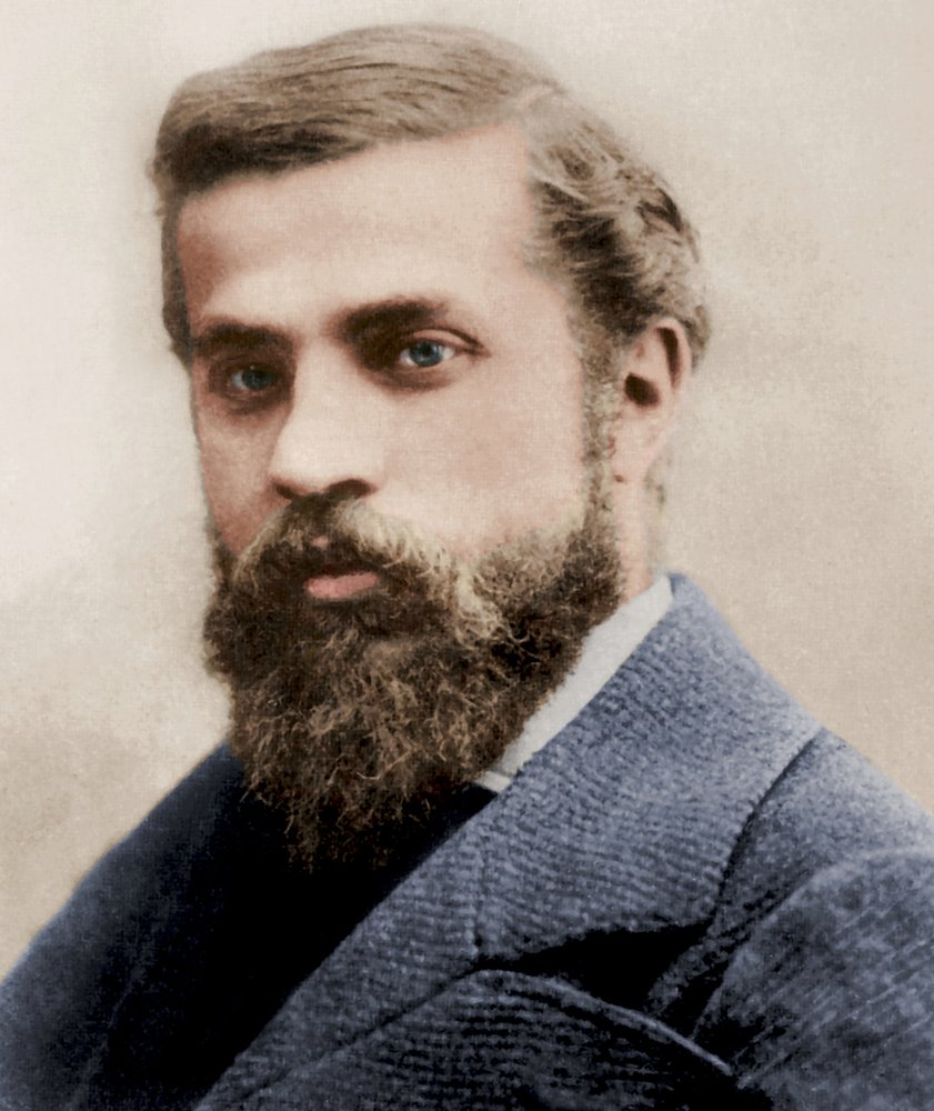 Portrait of Antoni Gaudí, c. 1878 by Pau Audouard