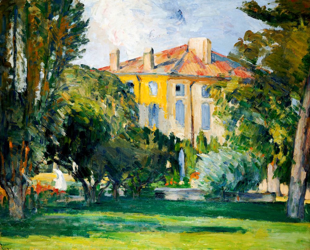 The House at Jas de Bouffan, 1882-85 by Paul Cézanne
