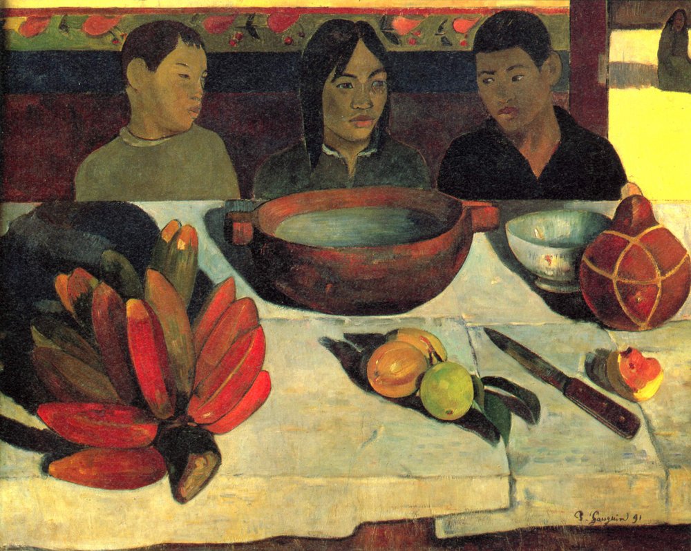 The Meal (The Bananas) by Paul Gauguin