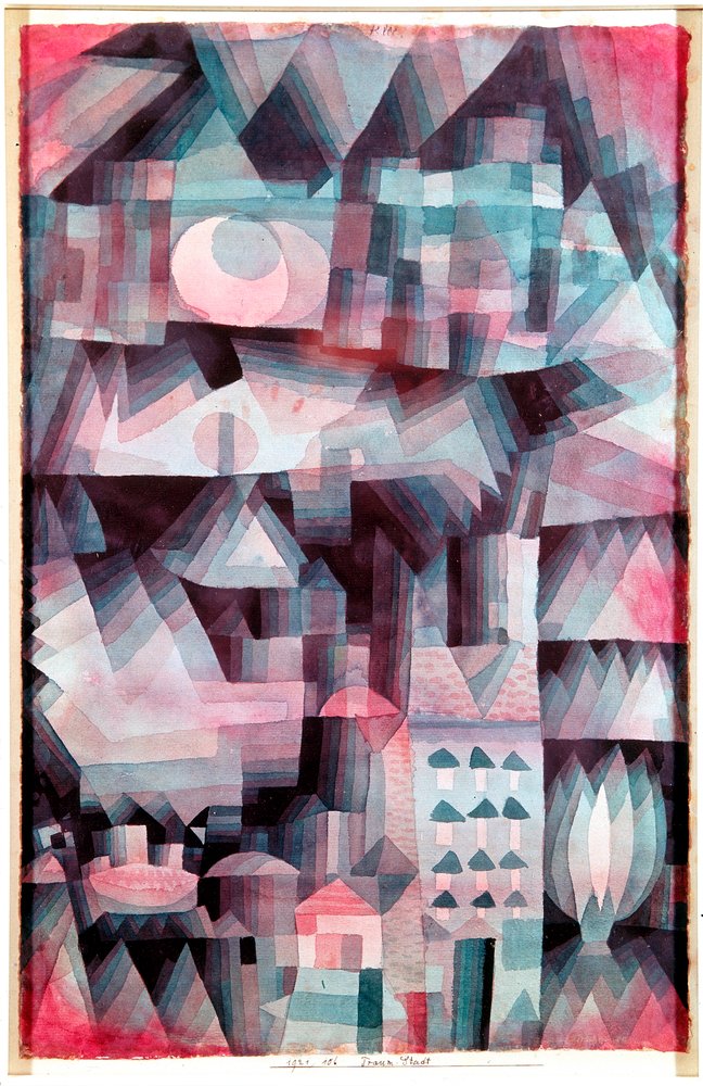 PAUL KLEE： Tempel / Stadte / Palaste 15 Paintings by paul klee in the