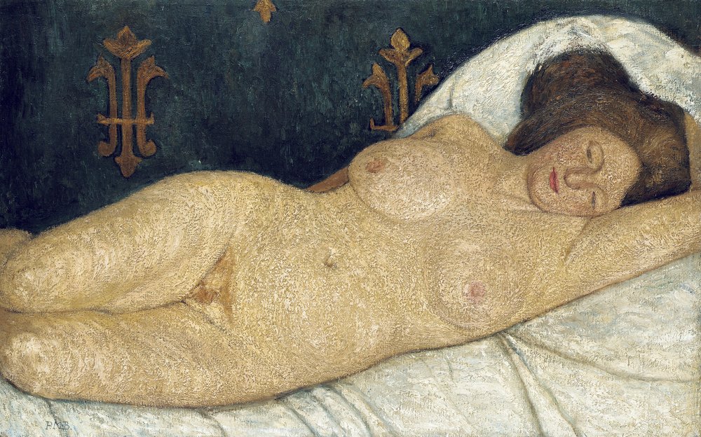 Reclining Female Nude, 1905-06 by Paula Modersohn-Becker