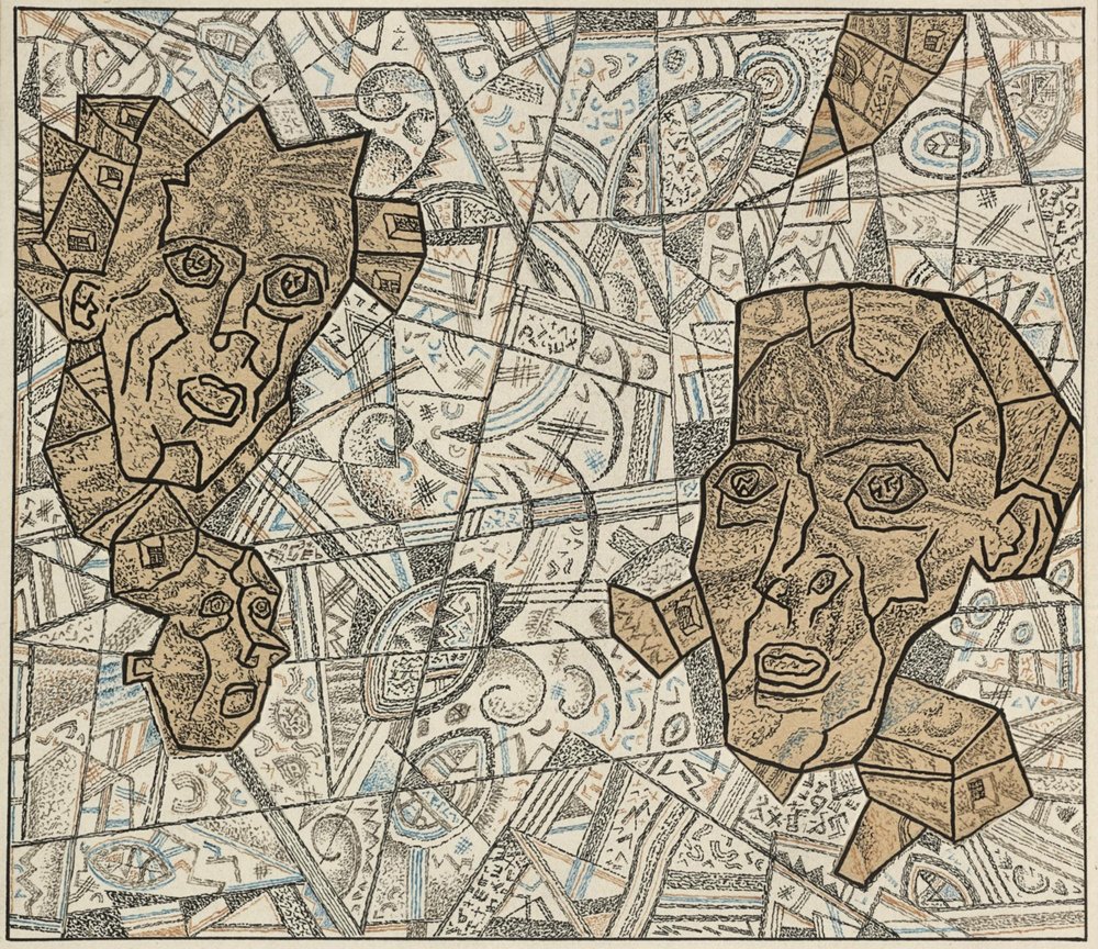 Untitled by Pavel Nikolayevich Filonov