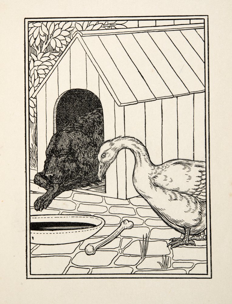The Dog and the Goose by Percy J. Billingshurst