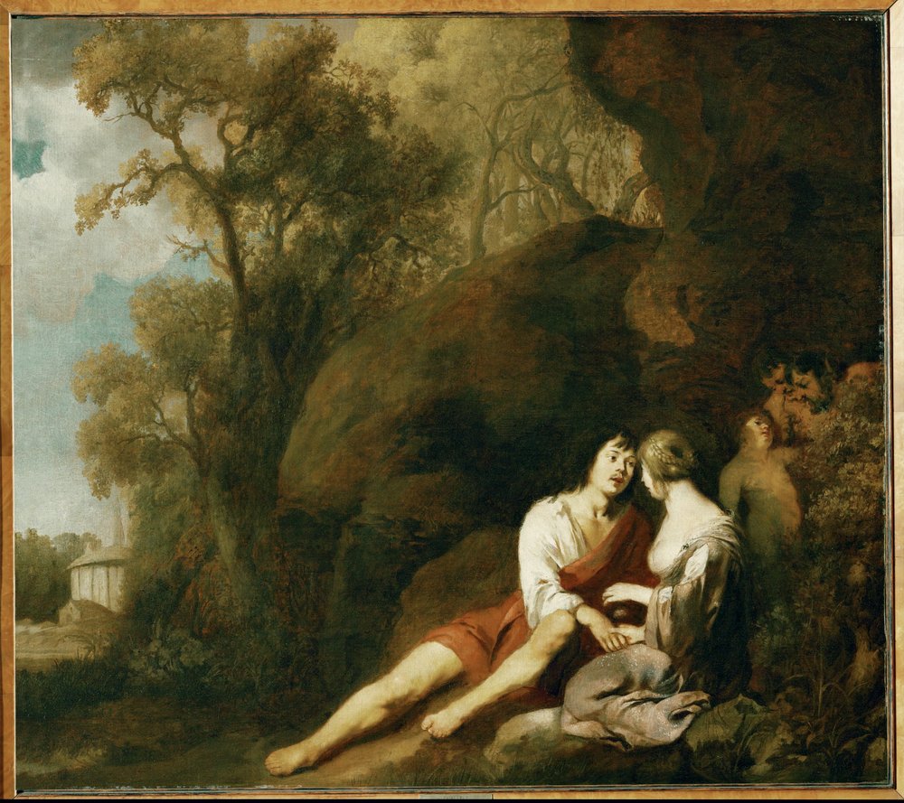 Lovers in a Landscape by Peter Lely: Buy fine art print