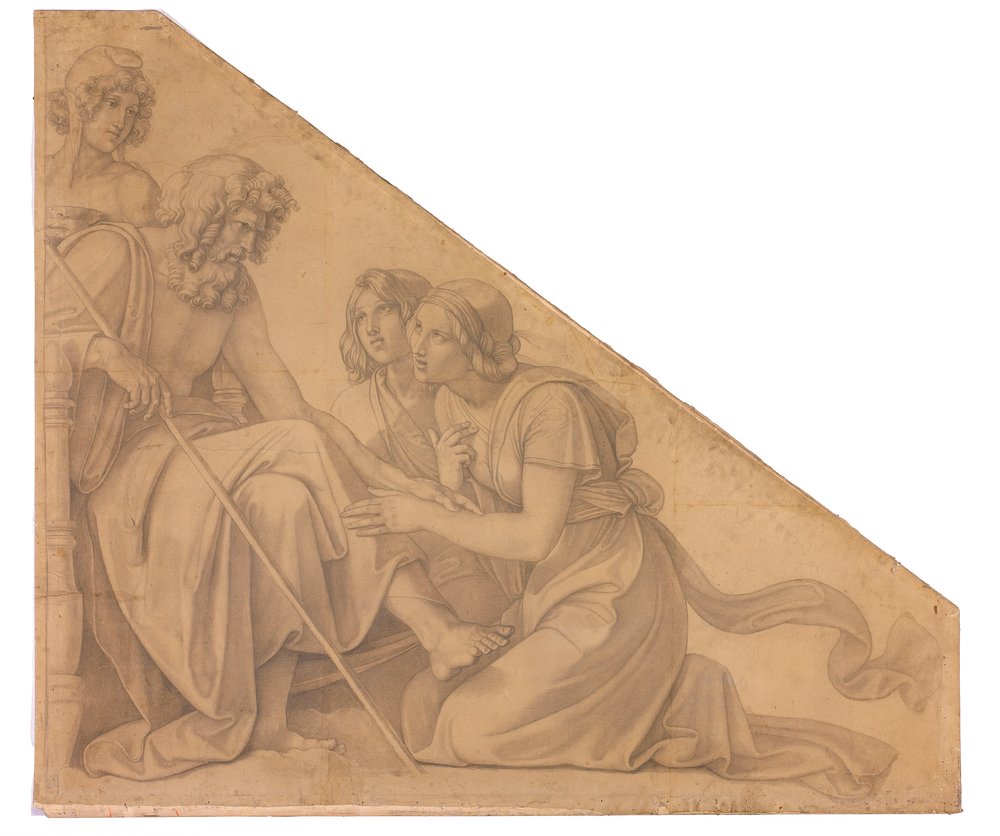 Eos and Tithonus before Zeus by Peter von Cornelius