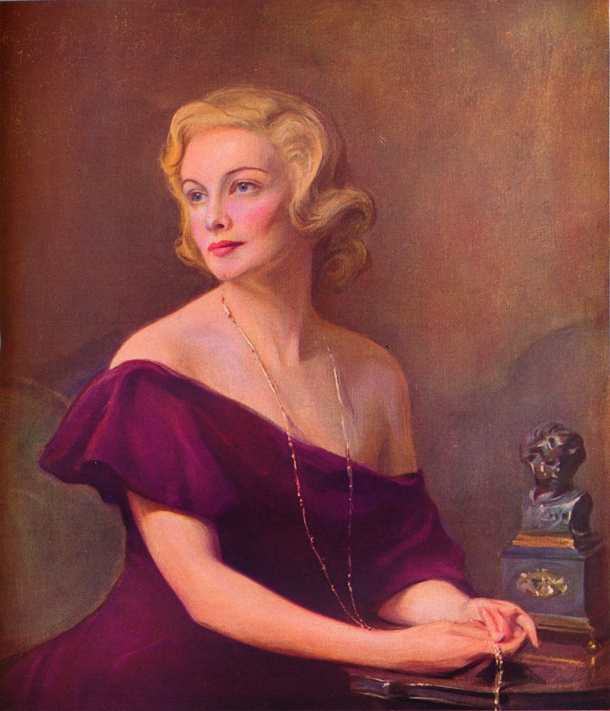 Portrait of Madeleine Carroll by Philip de László