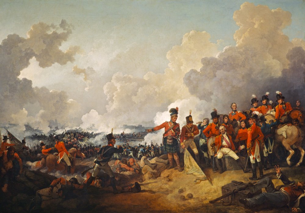 The Battle of Alexandria, 21 March 1801 by Philippe-Jacques de Loutherbourg