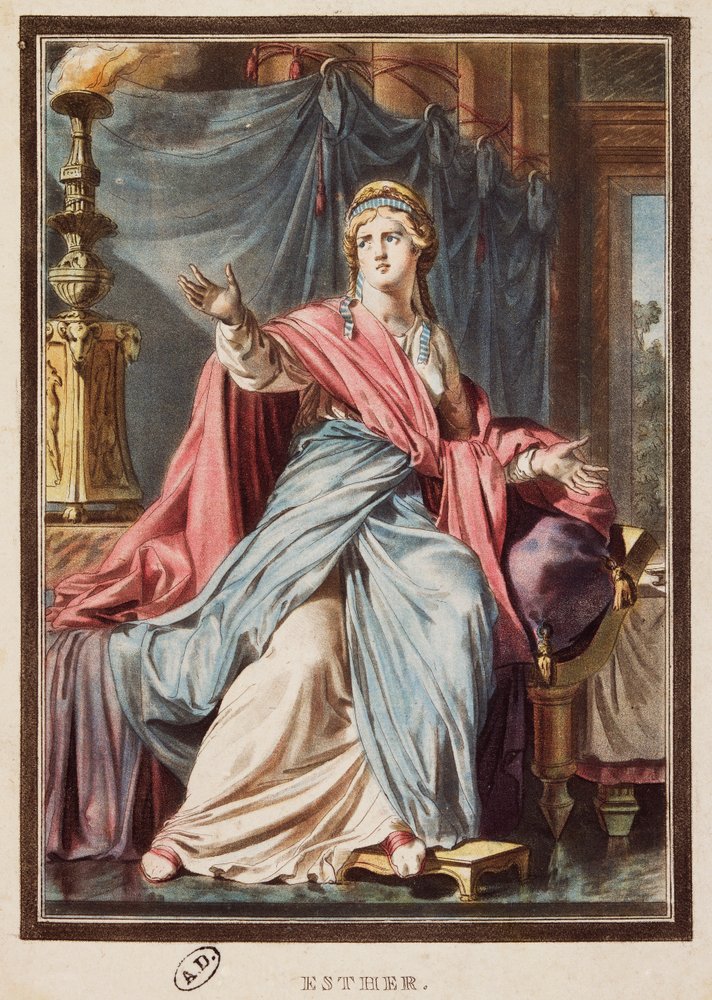 Esther, costume for Esther by Jean Racine