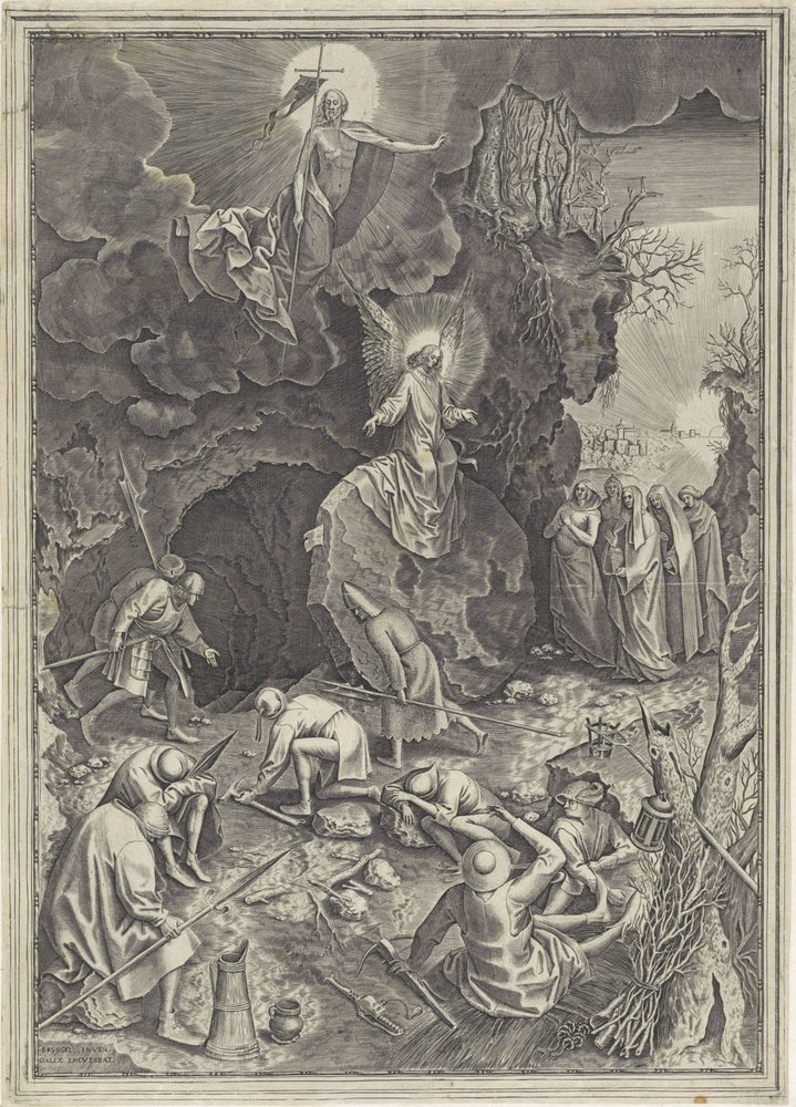 Resurrection by Philips Galle